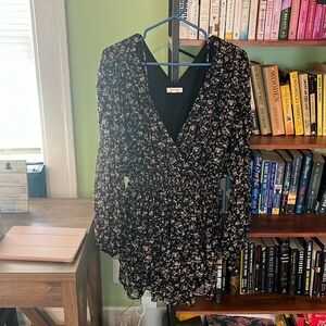 Long Sleeve Ruffle Dress